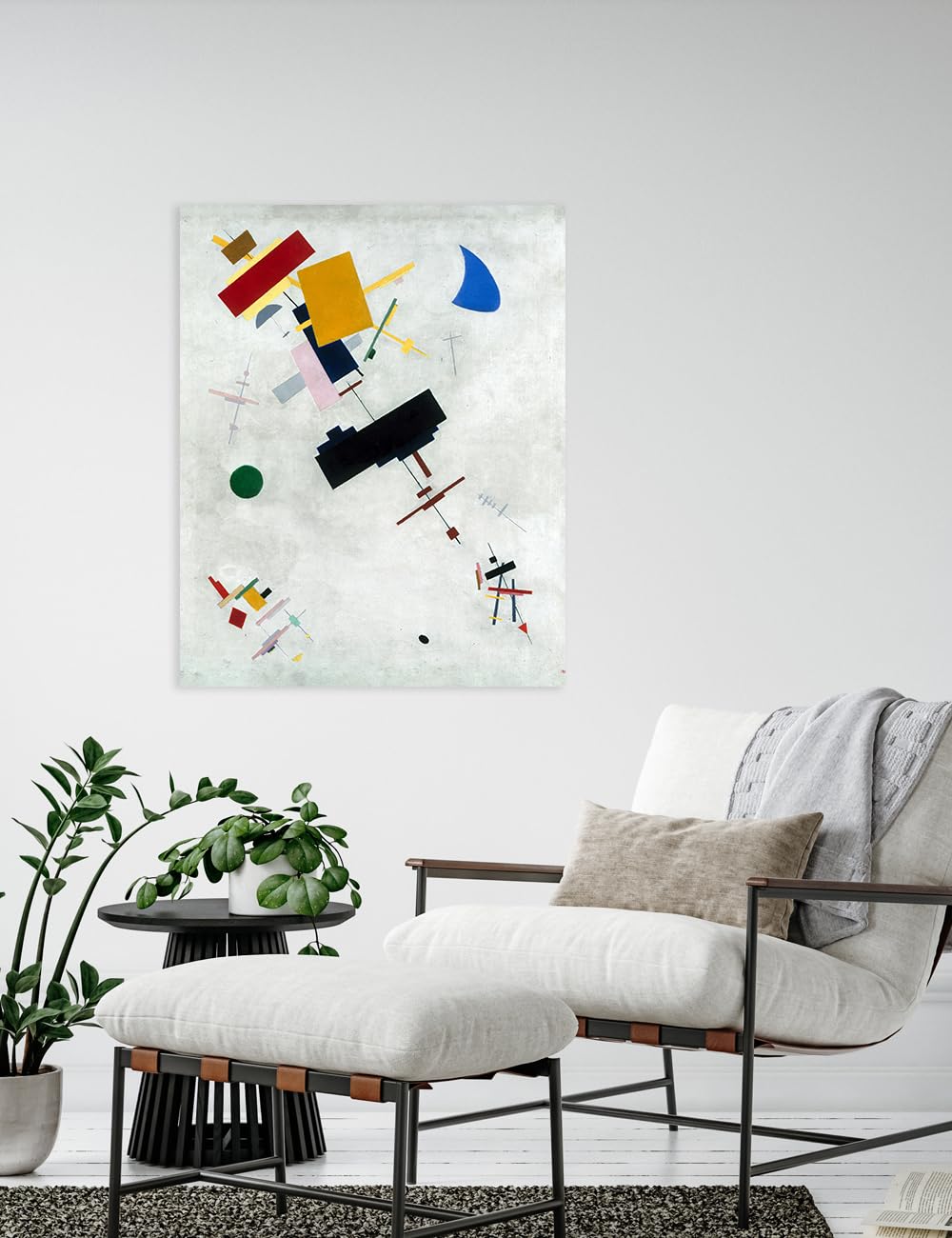 Amazon.com: DECORARTS Abstract Wall Art - Suprematism by Kazimir